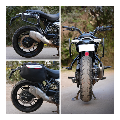 Viaterra Royal Enfield Guerrilla 450 Saddle Bag Rack