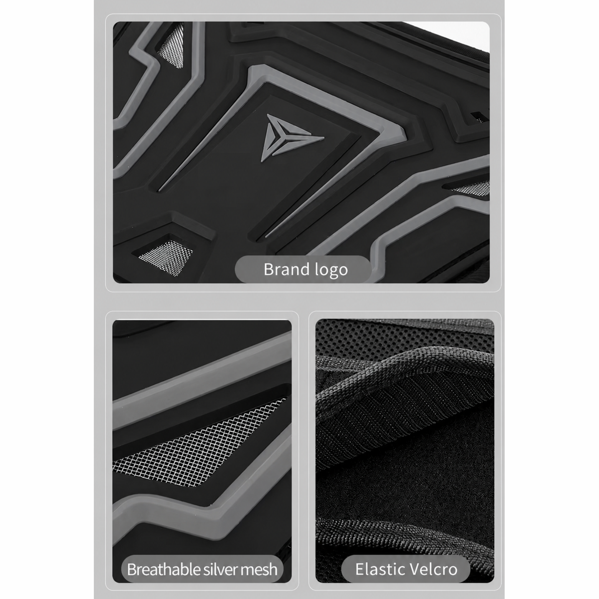 Motowolf Riding Waist Protector - MDL1028 - Black - Motowolf