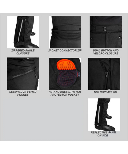 DSG Nero V2 Riding Pants - Black