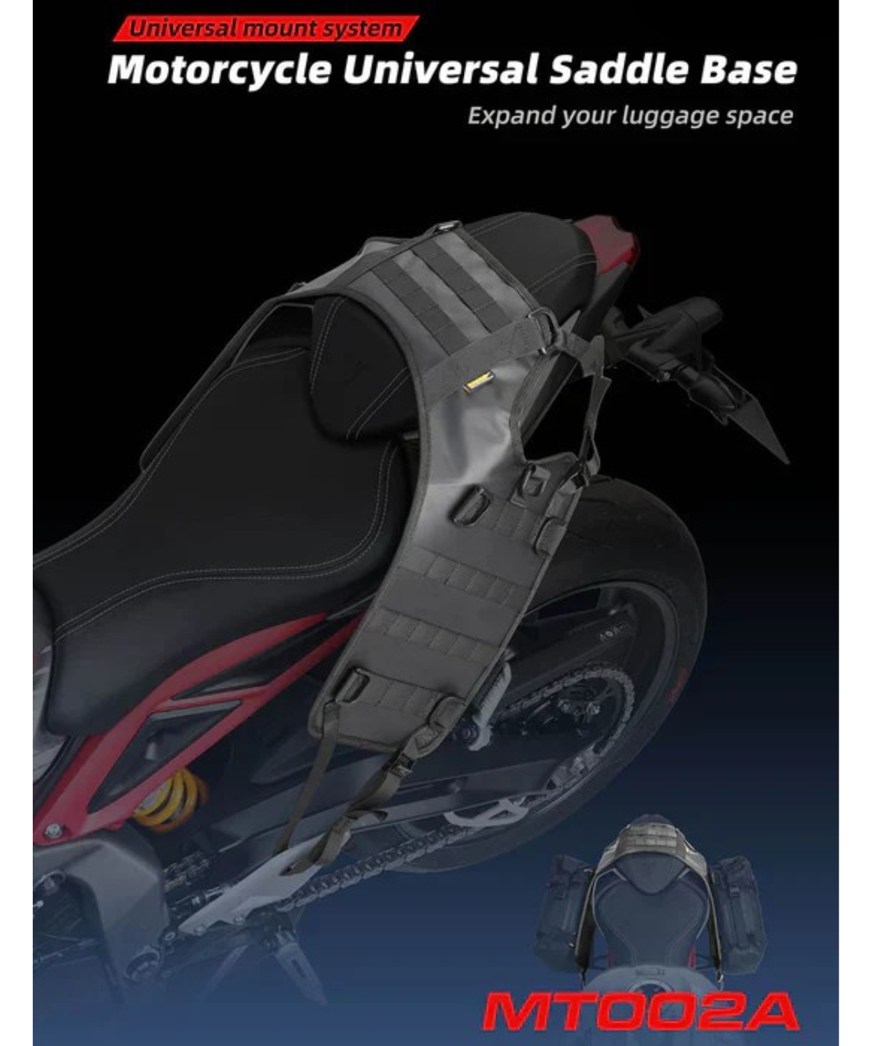 Rhinowalk Mounting Base for Tail Bag - MT002A