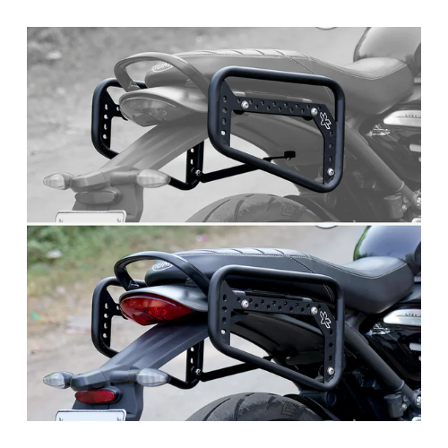 Viaterra Triumph Speed 400 Saddle Bag Rack - Viaterra