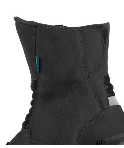 Cramster Flux Motorcycle Touring Boots - Black