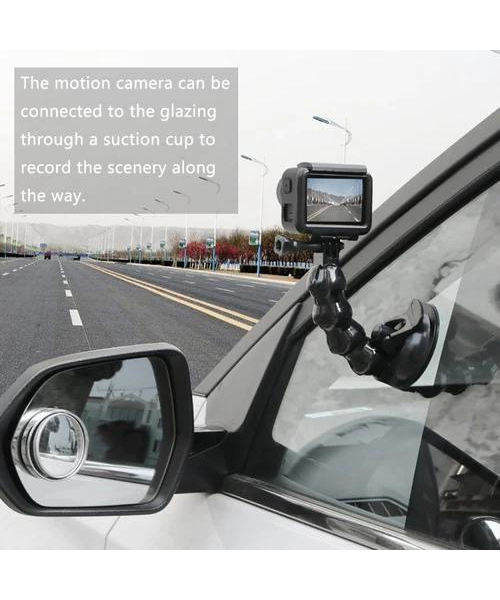 Suction Cup Flex Jaw Mount for Go Pro and Mobile