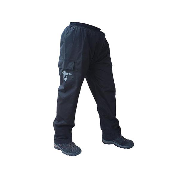 MotoTech Hurricane Rain Overtrousers - Black