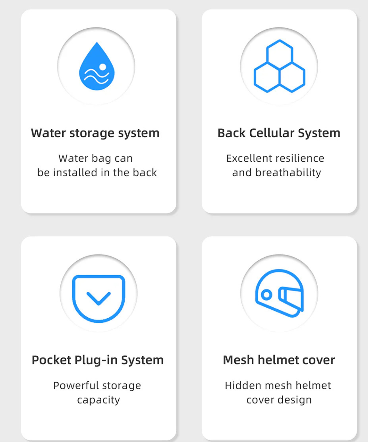 Rhinowalk Motorcycle Vest - M1012BK