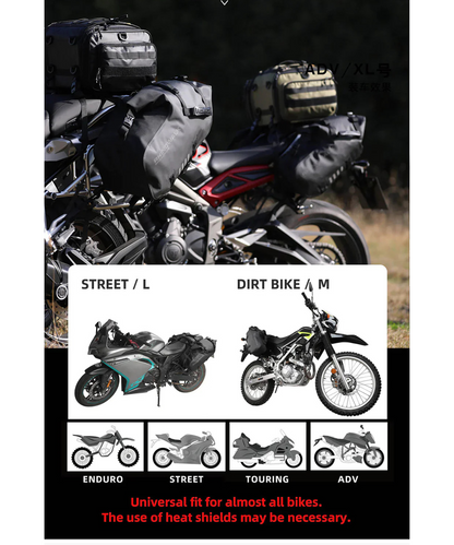 Rhinowalk 28L Waterproof Tail Bag - L - MT1428