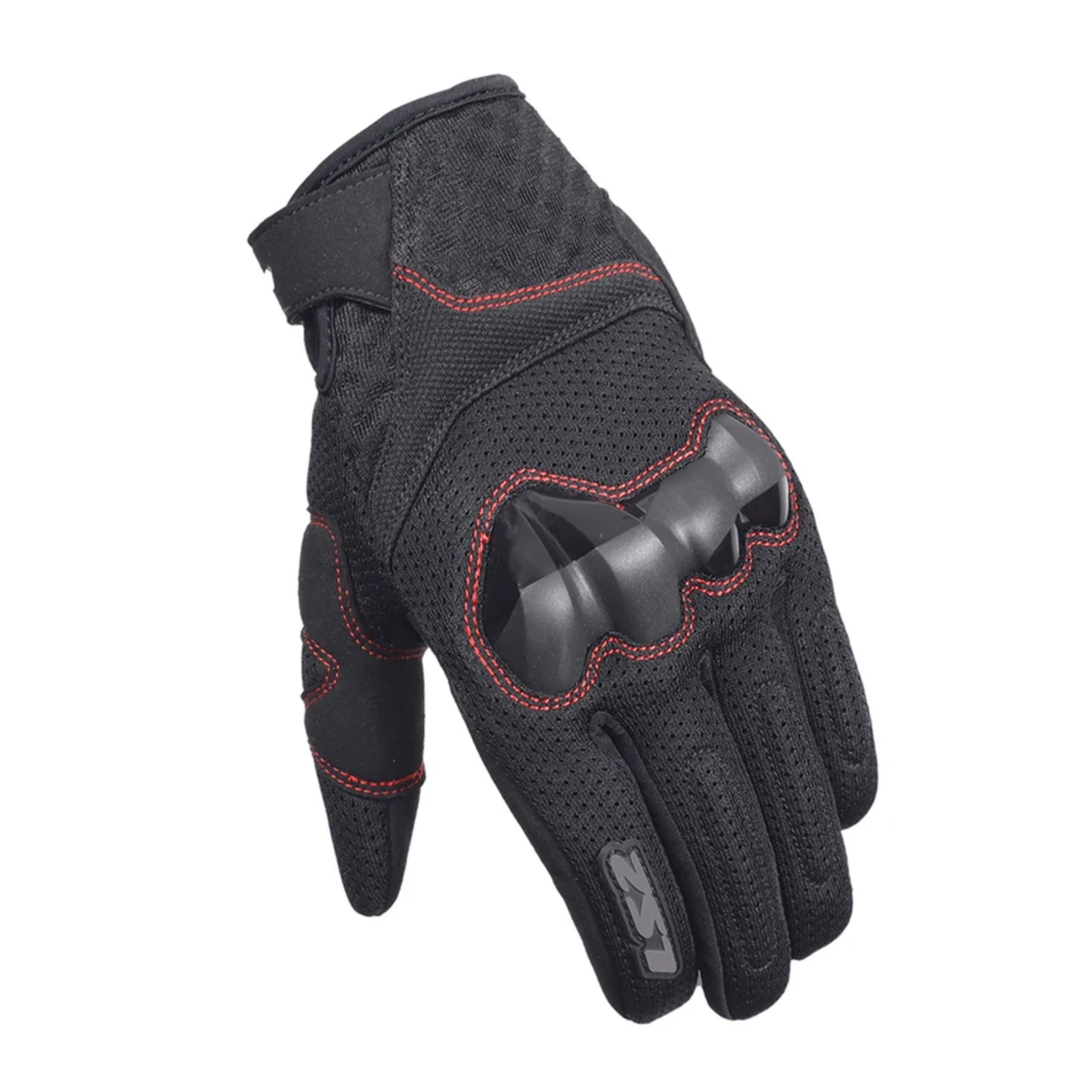 LS2 Chaki Evo Riding Gloves - Black