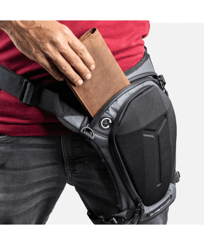 Carbonado Turtle Thigh Bag - Grey