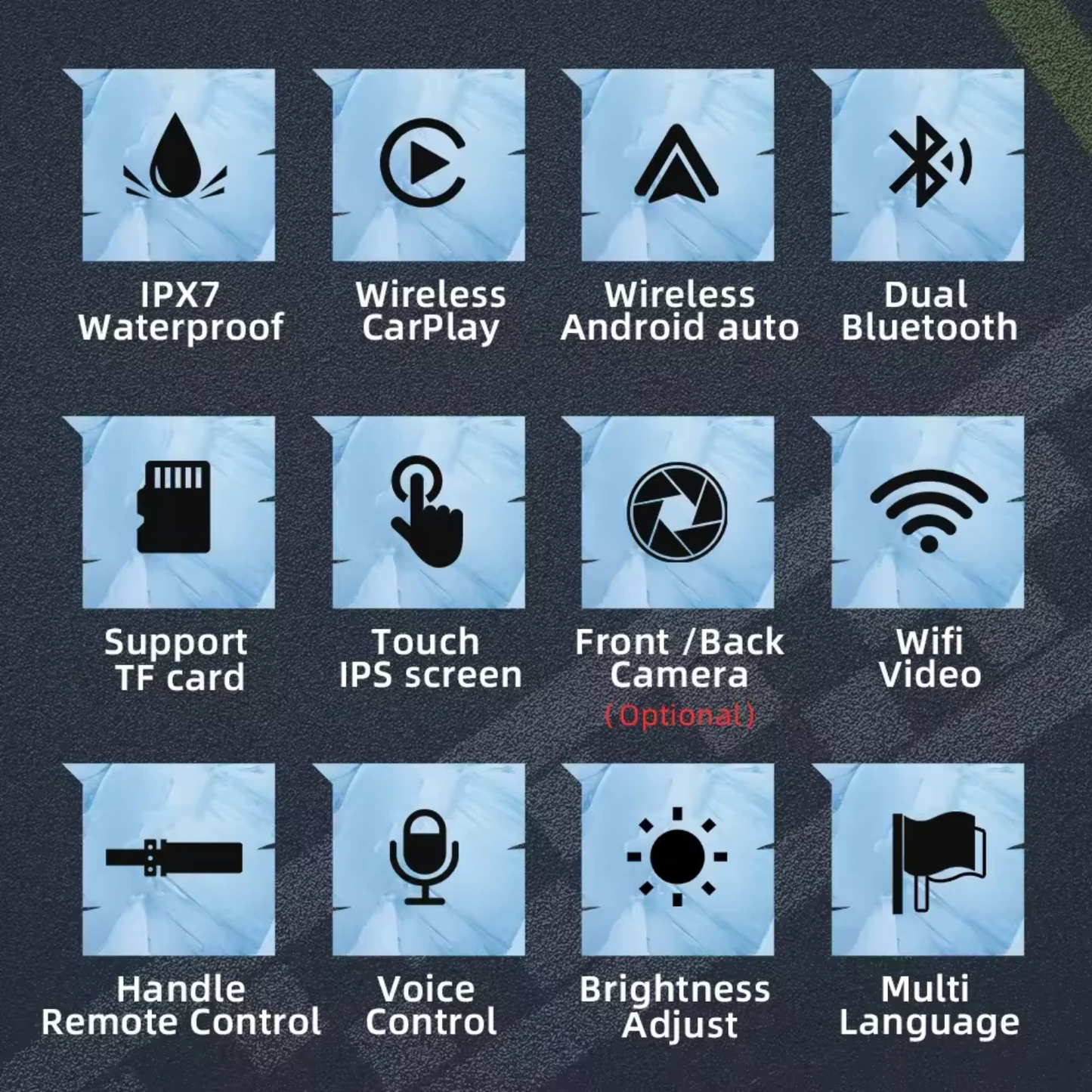 LBC Moto S3 Elite 6 Universal Plug and Play Navigation with TPMS