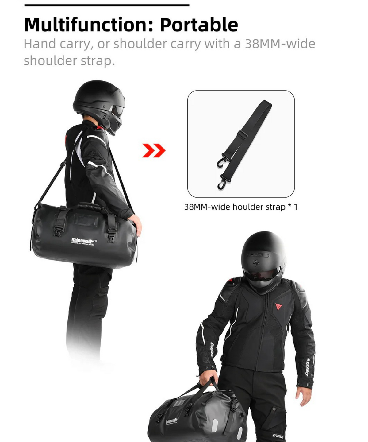 Rhinowalk Waterproof Duffel Bag 45L - MT20450 - Rhinowalk