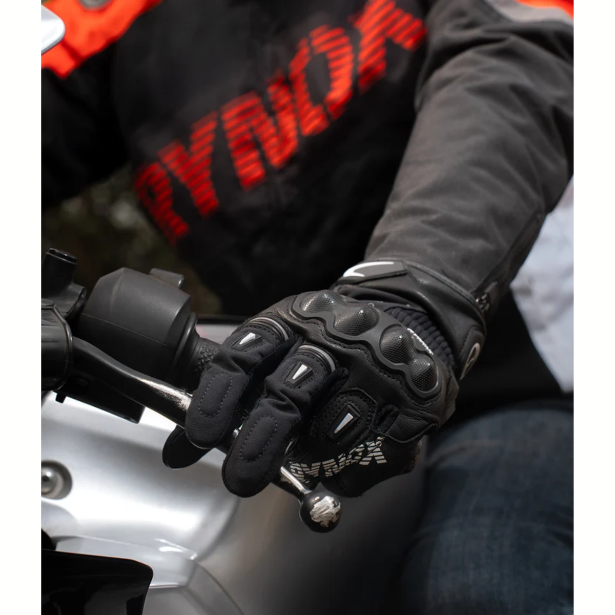 Rynox Delta GT Riding Gloves - Black - Rynox