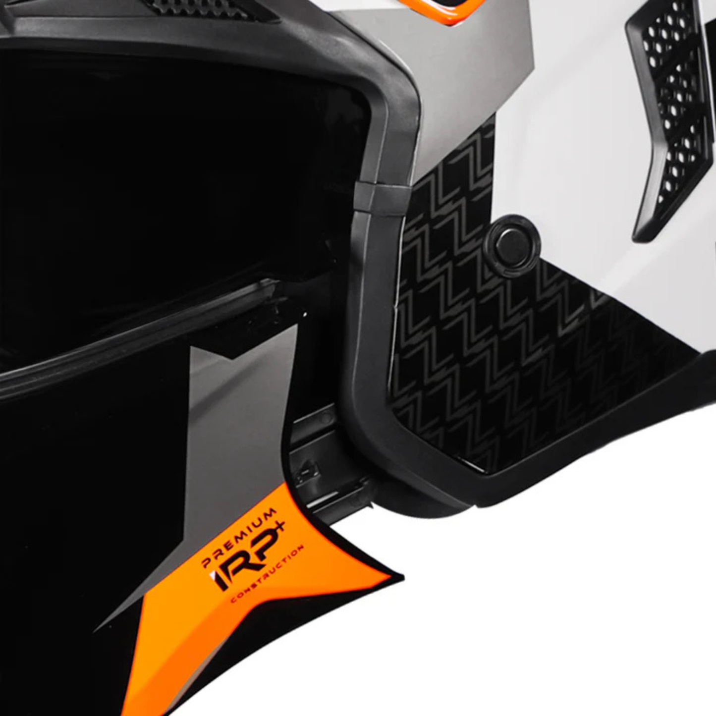 Korda Storm Trooper Solid Helmet - Gloss Black White