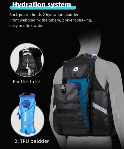 Rhinowalk Motorcycle Vest - M1012BK