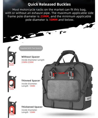 Rhinowalk 25L Saddle Bag - MTR2050