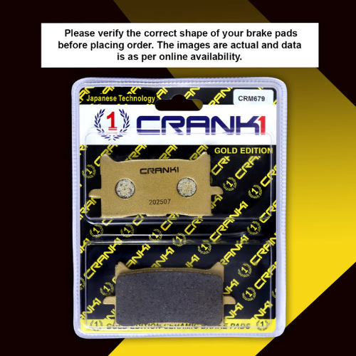 Crank1 Ceramic Brake Pads for Honda Africa