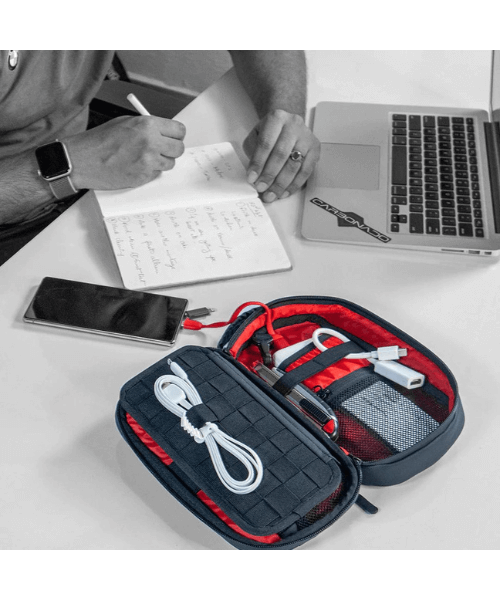 Carbonado Tech Pouch - Black