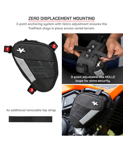 Viaterra Gen 2 Trailpack for KTM Adventure / Enduro 250 / 390 (Set of 2) - 2025 Model