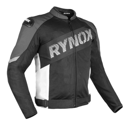 Rynox Delta GT Motorcycle Riding Jacket - Black Grey