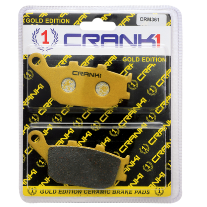 Crank1 Ceramic Brake Pads for Kawasaki Ninja 650 (2017-20)