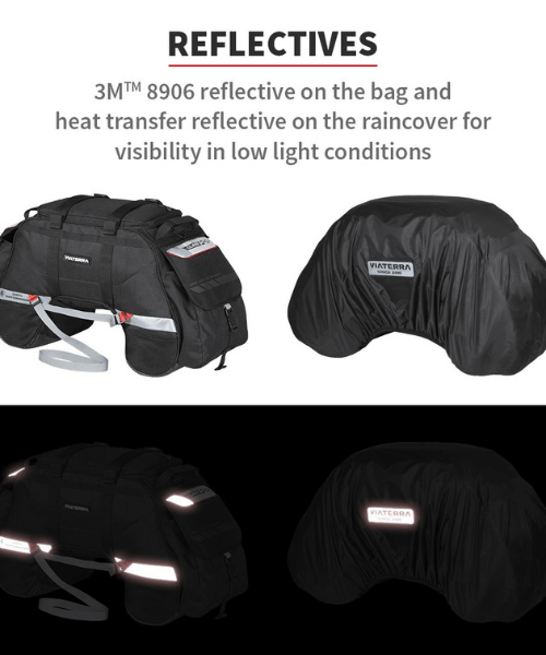 Viaterra Claw 72 Ltr Waterproof Tailbag - Black