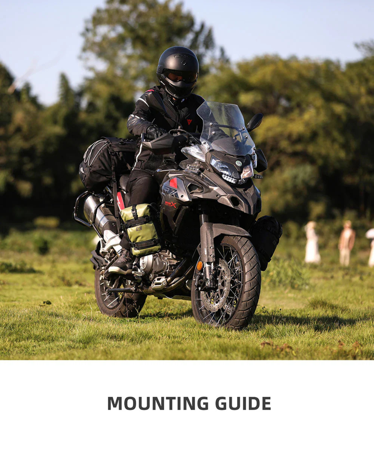 Rhinowalk Waterproof 6L Saddle Tail and Tank Bag - Black - MT2206