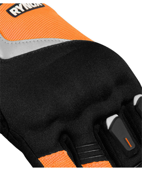 Rynox Helium GT Riding Gloves - Black Orange