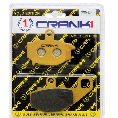 Crank1 Ceramic Brake Pads for Kawasaki Ninja 650 (2006-16)