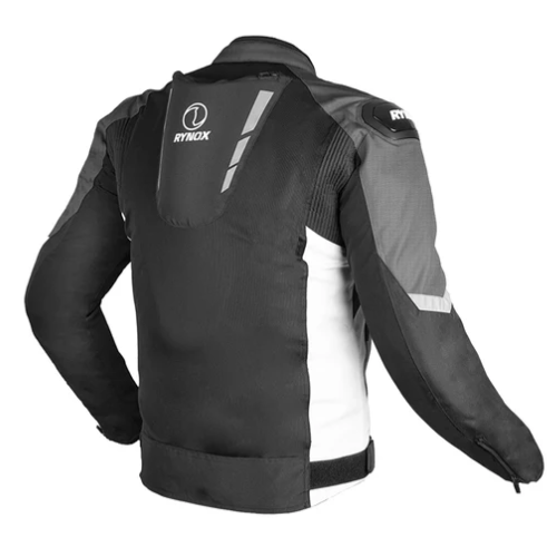 Rynox Delta GT Motorcycle Riding Jacket - Black Grey