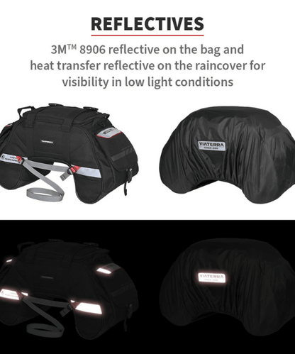 Viaterra Claw Mini 48L Waterproof Tail Bag - Black