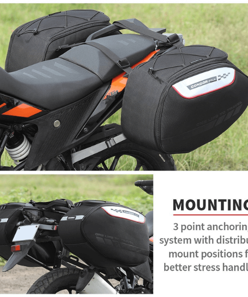 Viaterra Condor Solo 100% Waterproof Saddlebags