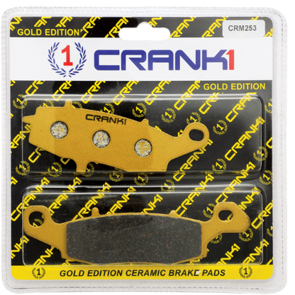 Crank1 Ceramic Brake Pads for Kawasaki Ninja 650 (2006-16)