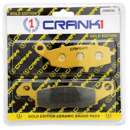 Crank1 Ceramic Brake Pads for Kawasaki Ninja 650 (2006-16)