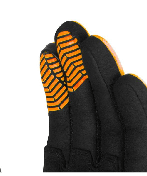 Rynox Helium GT Riding Gloves - Black Orange