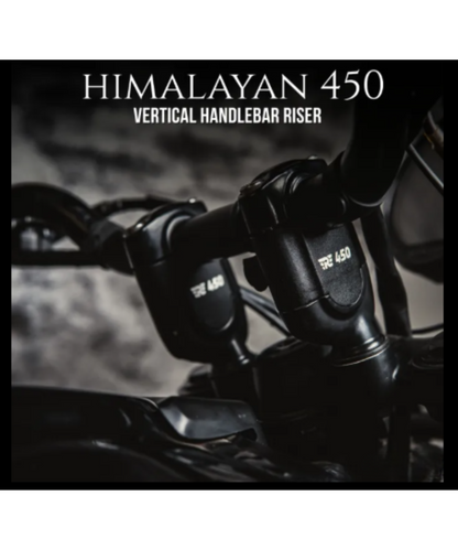 Zana Handlebar Riser for Himalayan 450 - Matt Black - ZI-8532