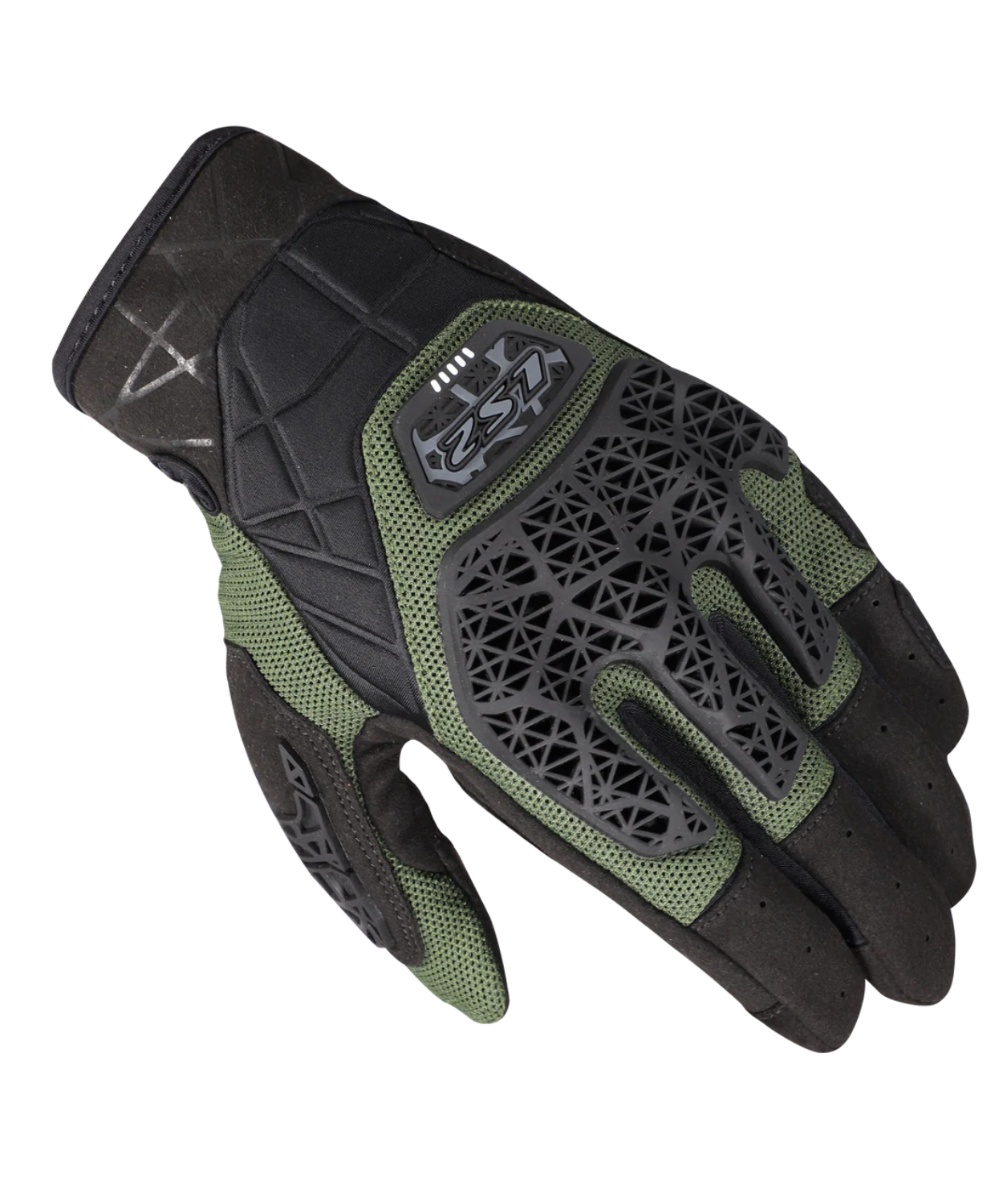 LS2 All Terrain 2 Riding Gloves - Black Green