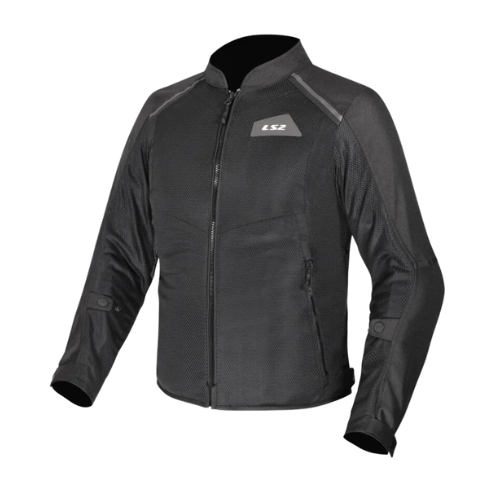 LS2 Breeze Man Riding Jacket - Black