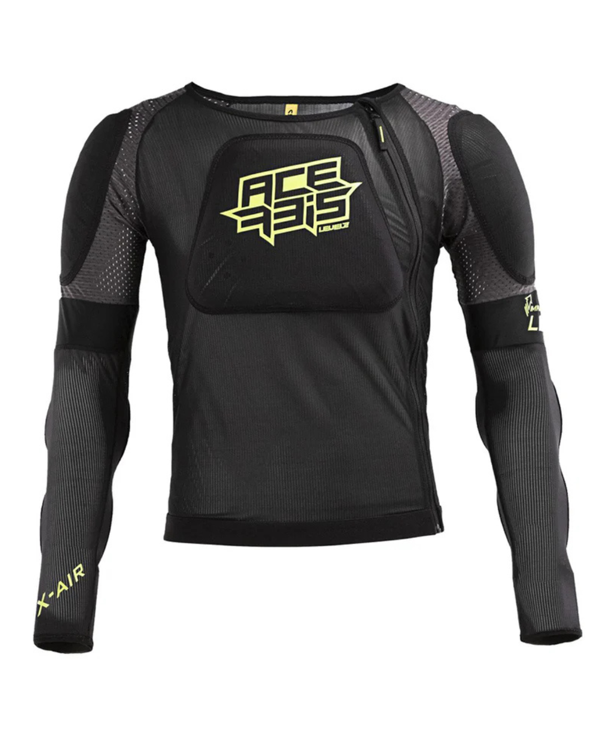Acerbis X-Air Riding Jcaket with Level 2 Protectors - Black Yellow - Acerbis
