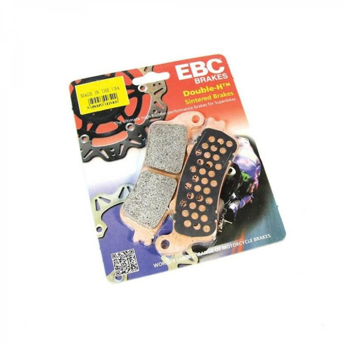 EBC Triumph T100 Air Cooled (2008-2015) Fully Sintered Brake Pads