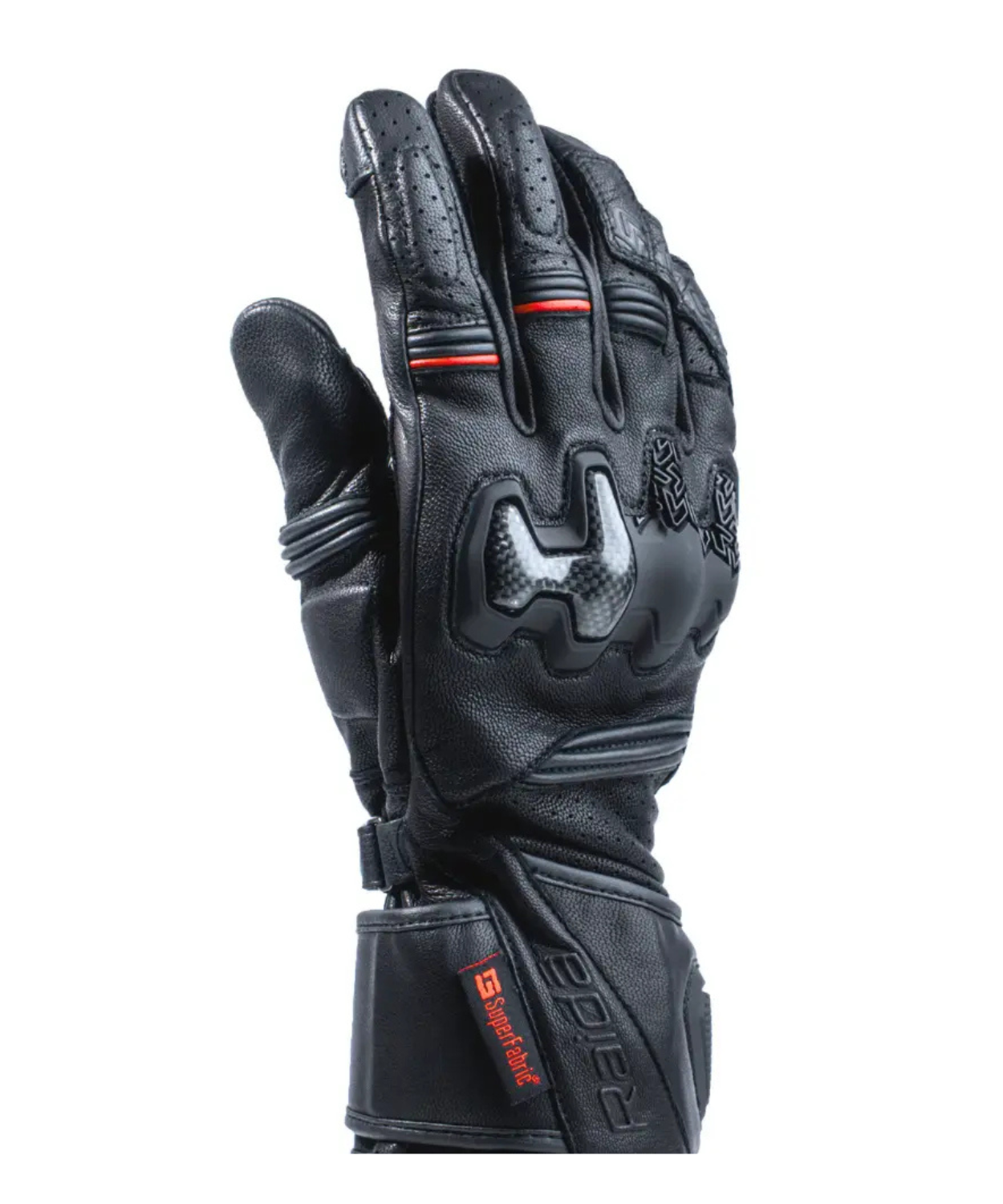 Raida Drift Evo Motorcycle Riding Gloves - Red