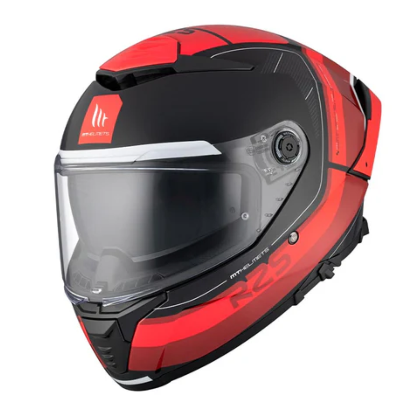 MT Thunder 4 SV R25 B35 Helmet - Gloss Red Black