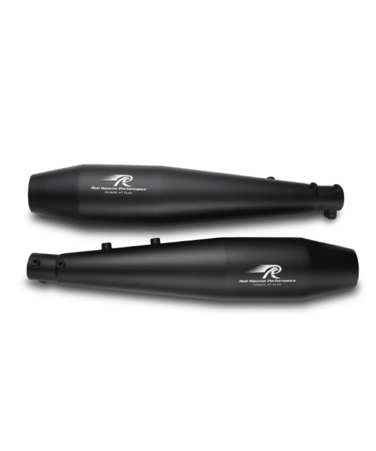 Red Rooster Performance Stellar Exhaust For Royal Enfield Interceptor 650 / GT 650 - Black Matte