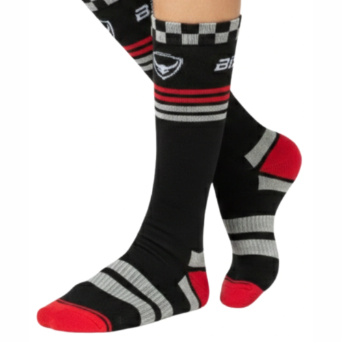 Bison ProGear Enduro Socks - Black Red