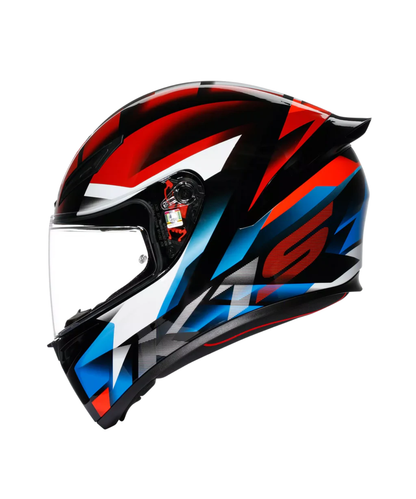 AGV K1 S Fastlap Helmet - Gloss Black Red Blue