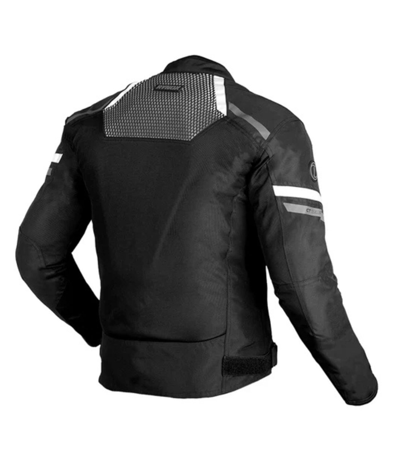 Rynox Helium GT3 Jacket - Black White