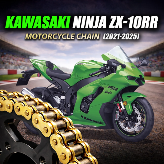 Crank1 Kawasaki Ninja ZX-10RR (2021-2025) 525 Pitch ZVM-X 114L Chain - Gold