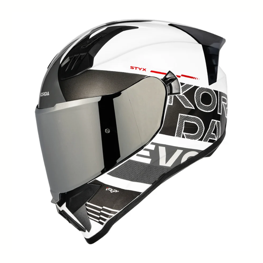 Korda EVO Styx Helmet - Gloss White Grey