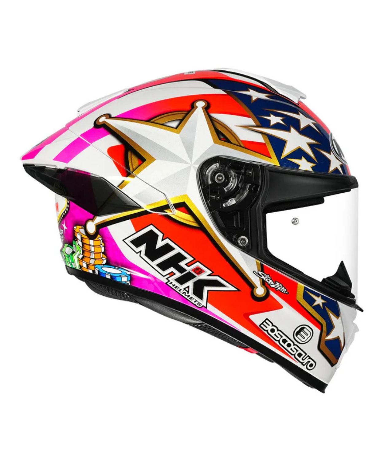 NHK K5R Alonso Helmet - Multicolour