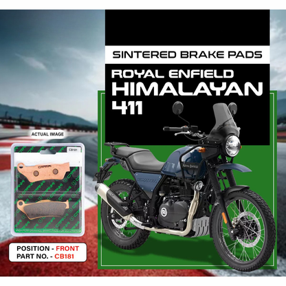 Crank1 Sintered Brake Pads for Royal Enfield Himalayan 411