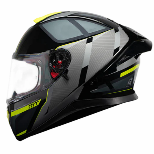 MT Thunder 3 SV Pro Nova B62 Helmet - Matt Black Green