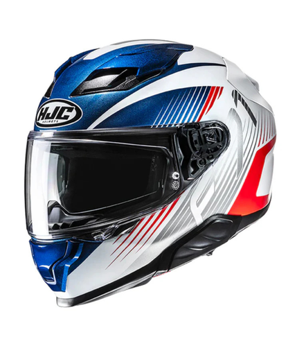 HJC F71 (F7X) Catos MC21 Helmet - White Blue Red
